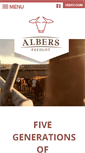 Mobile Screenshot of albersfeedlot.com